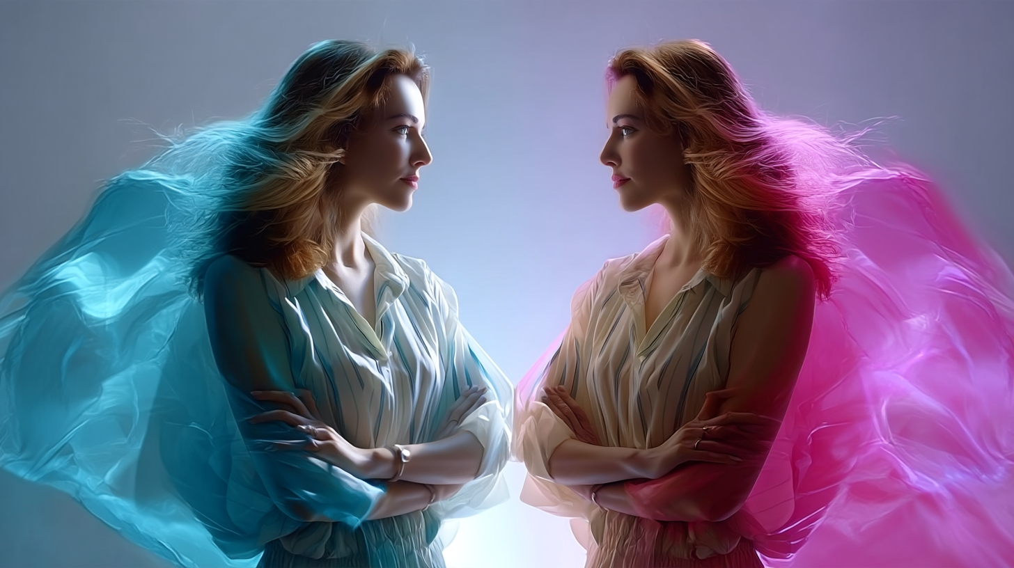 Double Exposure production still